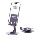 Amkette Ergo 360° Alloy Mobile Stand for Desk (Purple)...