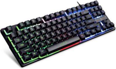 Amkette EvoFox Fireblade LED Backlit Wired USB Gaming Keyboard