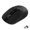 Amkette Hush Pro Acura 2.4 Ghz Silent Switch Wireless Mouse with Ergonomic Design, High Precision 3 DPI Settings, Smart Auto Sleep Function and Mouse On/Off Switch (Black)...