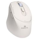 Amkette Hush Pro Epic Rechargeable Wireless Mouse/Bluetooth Mouse | White...