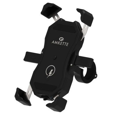 Amkette iGrip Secure Pro Bike Mobile Holder with Charger