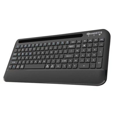 Amkette Optimus Pro Max Multi Device (4in1) Rechargeable Wireless Keyboard