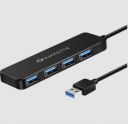 AMKETTE Superspeed USB 3.0 Type A to USB 3.0 Type A USB Hub (5 Gbps Data Transfer Rate, Black)...