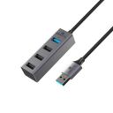 Amkette USB HUB 3.0 for PC/Laptop, 4 Port Included 3.0 Superspeed Port (Grey)...