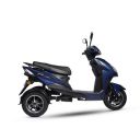 AMO Jaunty 3W Low Speed Electric Scooter Non-RTO 75Km-100Km Range, Blue and Black with Lithium Battery And Portable Charger...