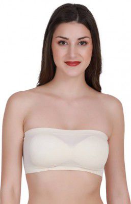 AMOUR SECRET  Women Bandeau/Tube Non Padded Bra (Beige)