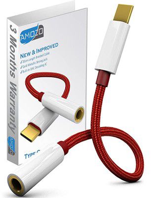 Amozo - Type C to 3.5 mm Audio Jack Connector 
