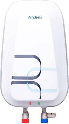 Amplesta 3 L Instant Water Geyser (AIWH03L1, White and Blue)