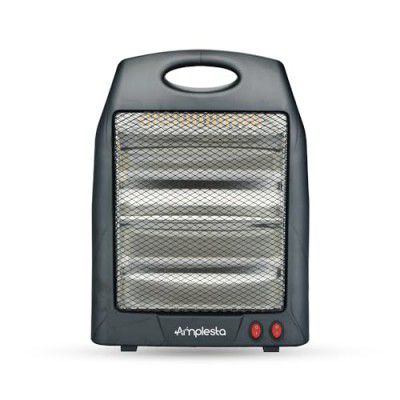Amplesta Blaze Room Heater 2 Heat Settings 400W 800w Watts Noiseless Tip-Over Operation With 1-Yr Warranty Convection Room Heater