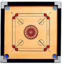 amrita [20 inch] Premium Quality Smooth & Shiny Glossy Small 50 cm Carrom Board...