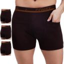 Amul Comfy Men Cotton Solid Combo Pack [ Pack Of 4 ]...