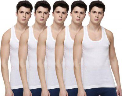 AMUL COMFY Pack of 5 Amul Comfy RN Men Vest