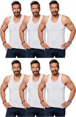 AMUL COMFY Pack of 6 Men Vest