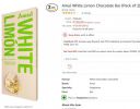 Amul White Limon Chocolate Bar (Pack of 2)...