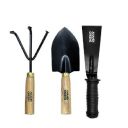 Anandi Green's Metal Agriculture Garden Spectacular Heavy Duty Wooden Handle Gardening Tools Set for Garden (KHURPEE 2 INCH/Trowel Big/Hand Cultivator)...