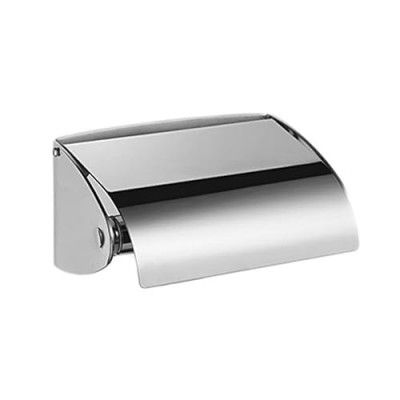 Anatomix Full Brass Toilet Roll Tissue Paper Holder for Bathroom/Toilet Roll Holder with Mini Shelf Rack (Eco, 1)