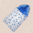 ANCHARA godi Bag for New Born, 0-6 Month, Printed Baby Bedding Blue...