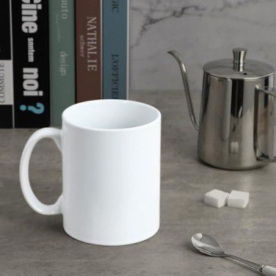 ANCHARA Microwave Safe Coffee Mug Ceramic Plain