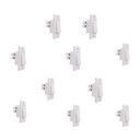 Anchor by Panasonic 65001 Penta Modular 1M 6 AX Polycarbonate One-Way Switch (White), (Pack of 10)...