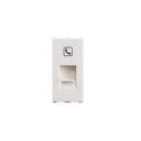 Anchor by Panasonic 66551 RJ11, Tel Jack, Single with Shutter, 1Modular (White, Pack of 5)...