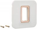 Anchor By Panasonic 66801WHC Roma Urban Modular Polycarbonate 1M Curve (Copper White, Pack of 1)...