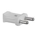 Anchor by Panasonic 6A 2 Pin Plastic Plug Top 240V (White, Pack of 4)...