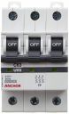 Anchor by Panasonic 98032 UNO Series 63 Ampere TP C Curve MCB,(White, Pack of 2)...