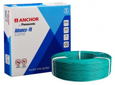 Anchor by Panasonic Advance FR 2.50 Sq.Mm. Advance Fr 1100V High Voltage Industrial Cable (90 Meter, Green)