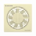 Anchor By Panasonic Air Wave 150mm Exhaust Fan, Pipe Series Exhaust Fan for Kitchen, Bathroom, Cutout Size 152mm Dia., Ivory...