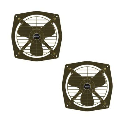 Anchor by Panasonic ANMOL 300 mm Exhaust Fan with Strong Air Suction, 50W (Metallic Grey) (Pack of 2)