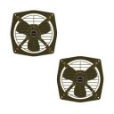 Anchor by Panasonic ANMOL 300 mm Exhaust Fan with Strong Air Suction, 50W (Metallic Grey) (Pack of 2)...