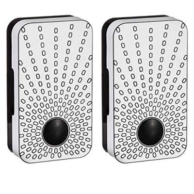 Anchor by Panasonic Ding Dong Door Bells Dual Tone Aesthetics for Home 240 V (White, Pack of 2)