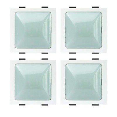 Anchor by Panasonic Roma Plus Modular Polycarbonate 2m Night Lamp with LED (White, Pack of 4)