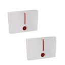 Anchor by Panasonic Swami Narayan Door Bell for Home and Office (Pack of 2, White)...