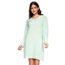 AND Brand Solid Viscose V Neck Womens Straight Dress (SS22AS046DRR203005, SAGE, 14)...