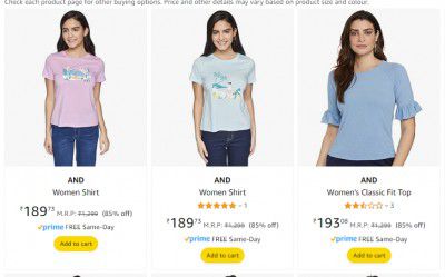 Upto 90% OFF ON And Women's Clothing