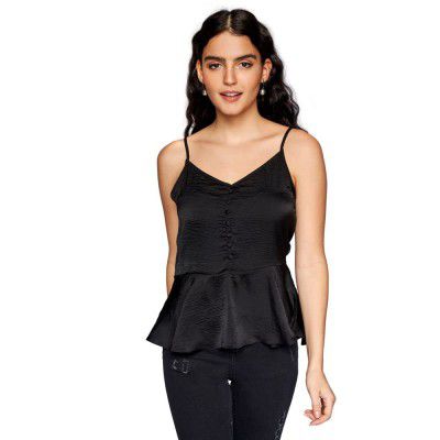 AND Women's Polyester Regular Fit Shirt