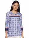 AND Womens Round Neck Printed Top...