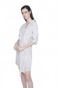 AND Womens V Neck Printed Shift Dress...