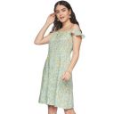 AND Women's Viscose A-Line Mini Dress...