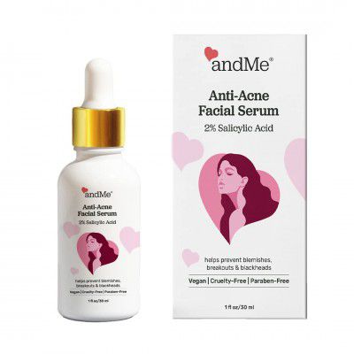 andMe 2% Salicylic Acid Serum For Acne Prone Skin 30 ML