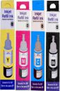 Ang Refill Ink for Use in L361 Printer - 70gms Pack of 4 Each Tri-Color Ink Bottle...