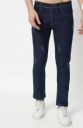 ANGERHOOD Men Slim High Rise Dark Blue Jeans...
