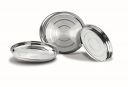 Anjali Stainless Steel Silver Plate Set, 4 Pieces...