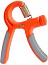 ANKARO Orange Grey PVC Strengthener Trainer Adjustable Hand Grip...