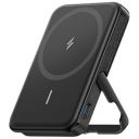 Anker 322 Magnetic Wireless Power Bank (MagGo), 5,000 mAh, with 12W USB C Output, with Mobile Stand, Compatible with iPhone15/15+/15 pro/15 pro max/ 14/13/12 & Android Series - Black...