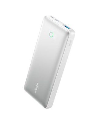 Anker 533 Power Bank 10000 mAh Capacity (PD 25W) with 3 Port, 2 USB-C, White