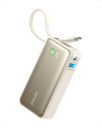 Anker Nano Power Bank, 10,000mAh Portable Charger A1259 (White)...
