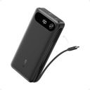Anker Power Bank, 20,000mAh with Built-in USB-C Cable, 87W Max Fast Charging (PowerCore 20K for Laptop) Lenovo, HP, Dell, Microsoft, MacBook, iPad, iPhone, Apple Watches, Samsung and More - Black...