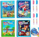 ANKIRANT Water Magic Books – 1 Book & 1 Pen Set, Reusable Activity Book for Kids, Educational Fun with No Mess, Ideal for Toddlers, Creative Learning, and Cognitive Development...